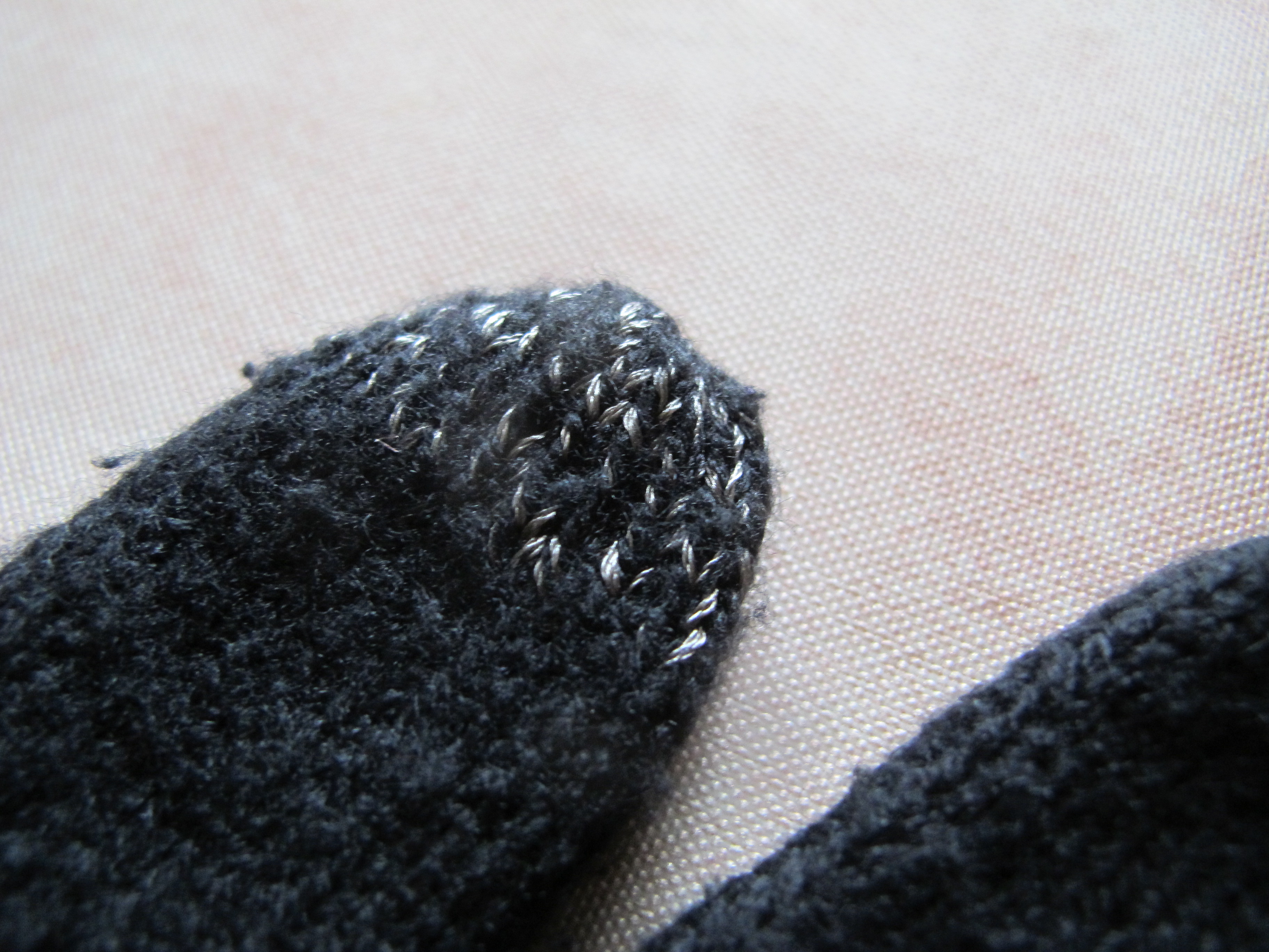 Embouts gants en laine